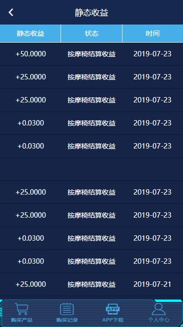 共享按摩椅理财系统|金融投资理财系统